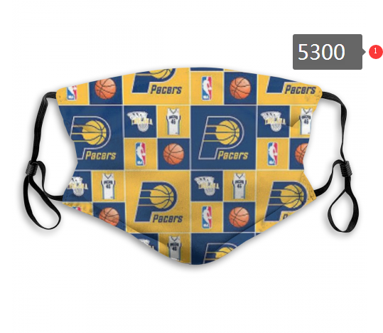 2020 NBA Indiana Pacers #2 Dust mask with filter